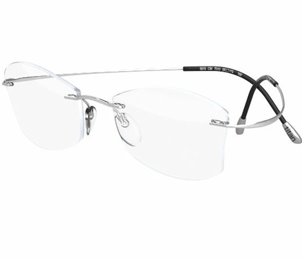  Silhouette Eyeglasses TMA The Must Collection Chassis 5515 Rimless Glasses 
