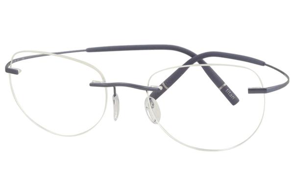  Silhouette Eyeglasses TMA Titan Minimal Art The-Icon Chassis 5541 Rimless 