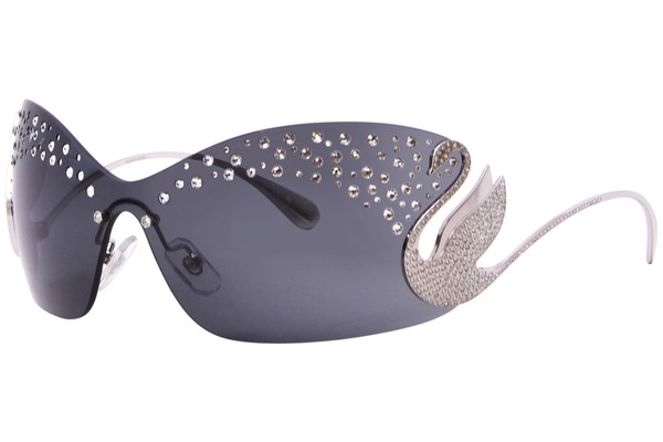[スワロフスキー] サングラス SK7012D レディース Amazon | SK7012D GUNMETAL Frame/DARK GREY Lenses, Size 57