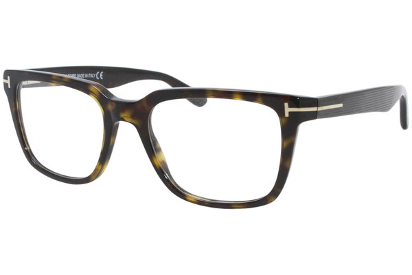 Tom Ford TF5304 052 Eyeglasses Men's Shiny Classic Havana Optical Frame  54mm 