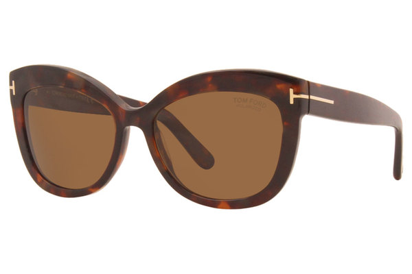 Tom Ford Sunglasses Women's Alistair TF524 54H Shiny Red