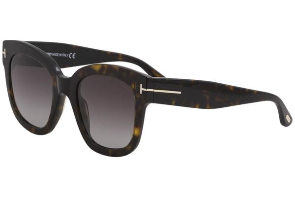 fordampning mudder at føre Tom Ford Women's Beatrix-02 TF613 TF/613 Fashion Square Sunglasses |  EyeSpecs.com