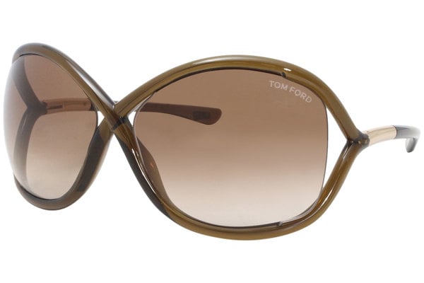 流行り の ブランド  Tom Ford Women's Whitney TF9 TF/9 692 Brown/Rose Gold 小物