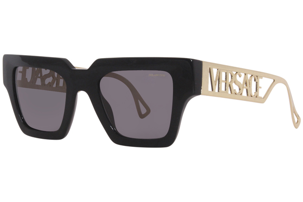Versace 4431 GB1 81 Sunglasses Women s Black Polarized Dark Grey 50 22 145 EyeSpecs
