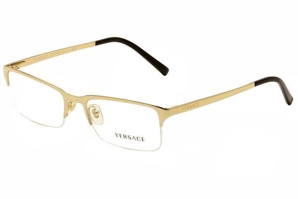 Versace Men's Eyeglasses VE1223 VE/1223 Half-Rim Optical
