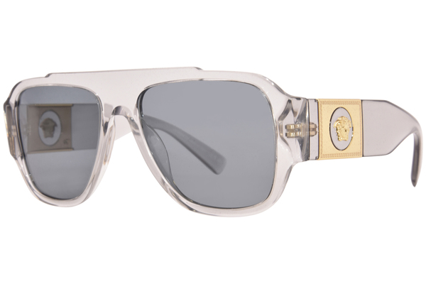 Versace VE4436U 530580 Sunglasses Men's Transparent Grey