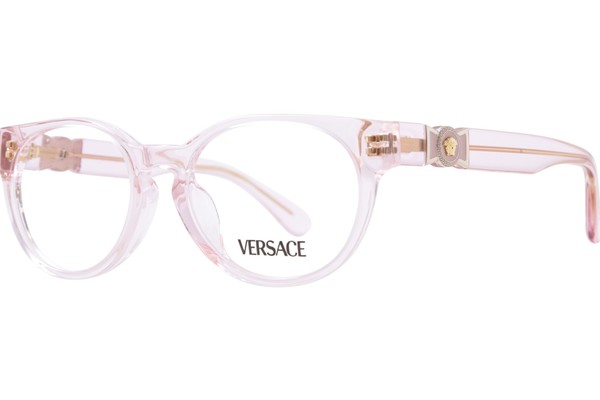 Versace VK3323U 5441 Eyeglasses Youth Kids Girl's Trans
