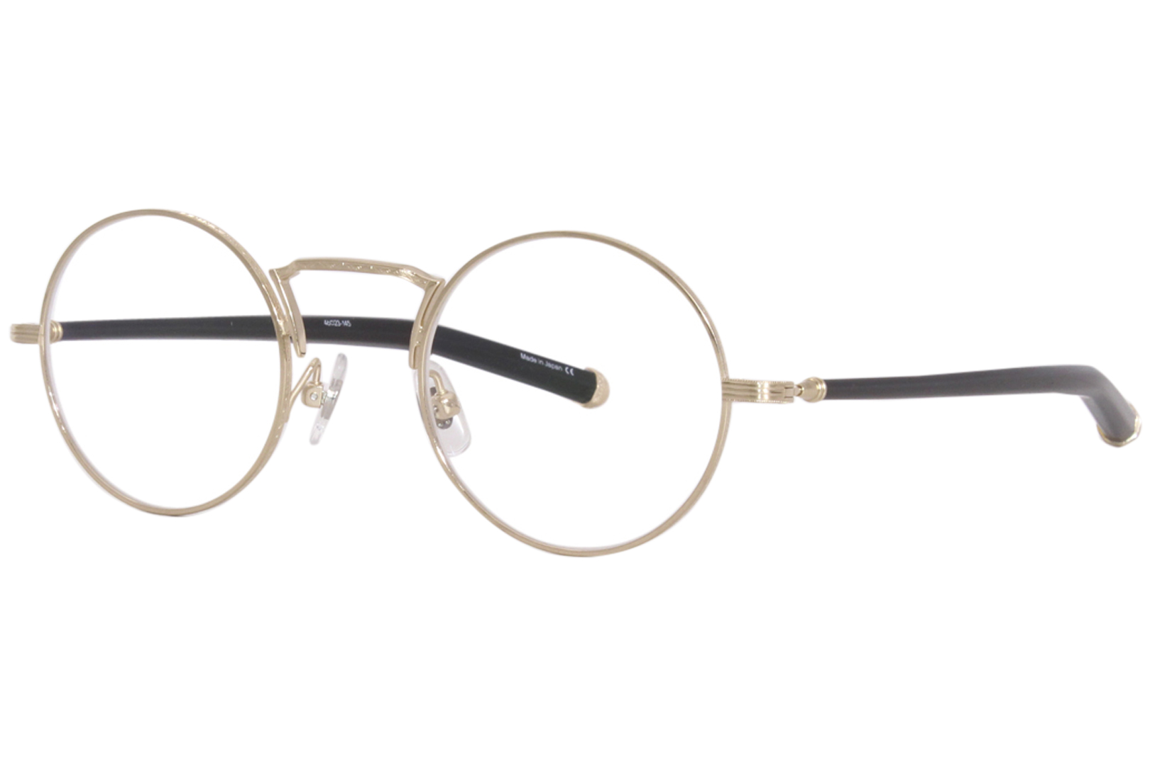 Matsuda M3119-BG Titanium Eyeglasses Men's Brushed Gold Full