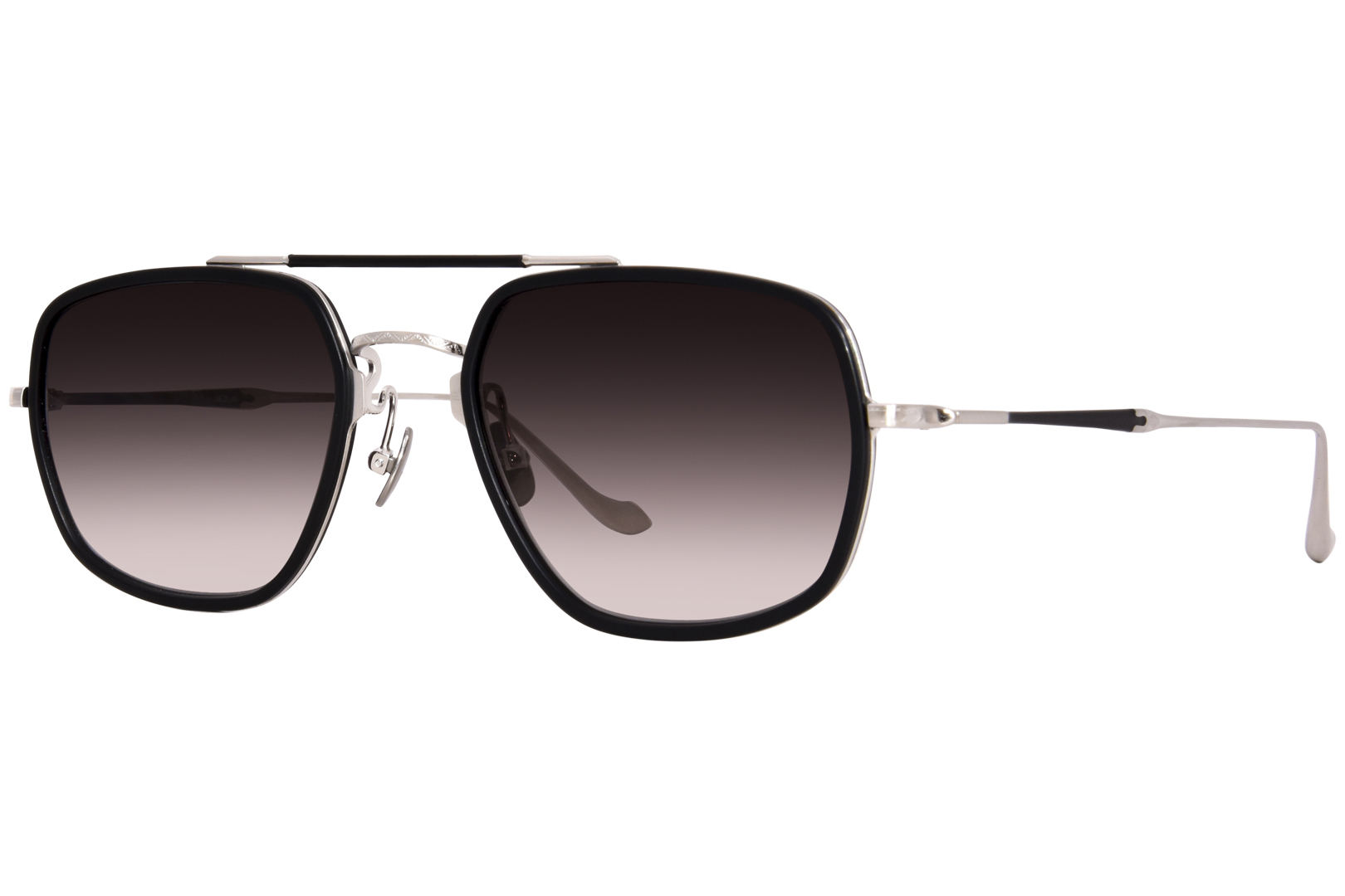 Matsuda M3123 BS-MBK Sunglasses Brushed Silver/Matte Black