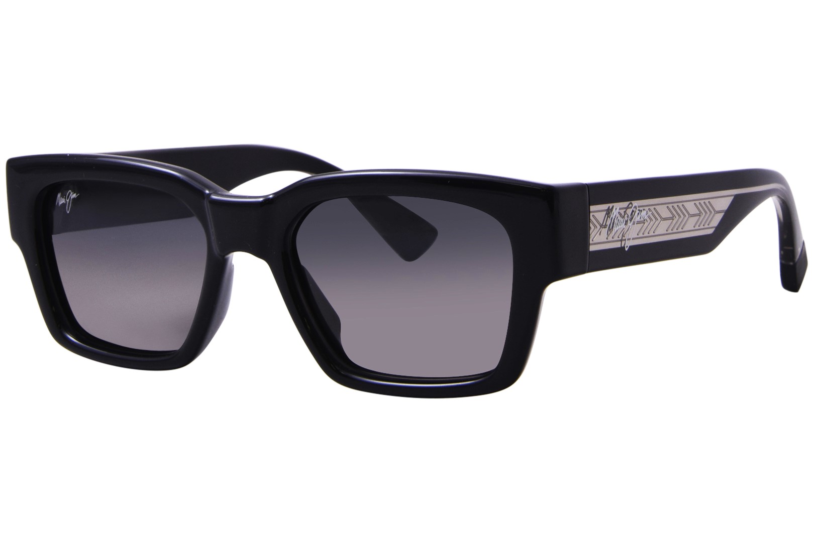 Maui Jim Polarized Kenui MJ642-14 Sunglasses Black/Grey