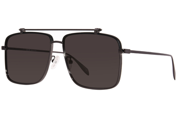 Alexander McQueen AM0336S 001 Sunglasses Men's Gunmetal/Grey