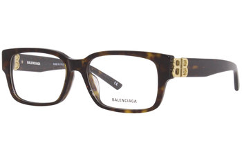 Balenciaga BB0105O Eyeglasses Women's Full Rim Rectangle Shape
