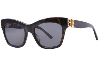 サングラス BALENCIAGA Woman Sunglasses Brown BB0132S 002 Balenciaga BB0132S - 002 Havana | Sunglasses Woman