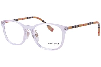 Burberry BE2371D 3889 Eyeglasses Women's Transparent Full