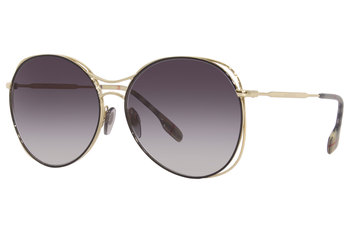 Burberry BE3105 Sunglasses Gold Black 10178G