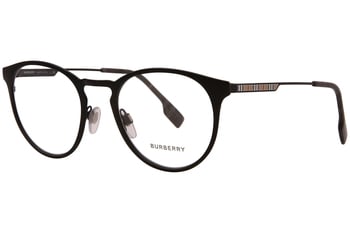 Burberry York BE1360 1001 Eyeglasses Men's Matte Black Full