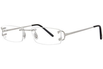 Cartier Core-Range CT0092O Eyeglasses Rimless Rectangle Shape