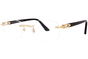Cartier Core Range CT0287O Eyeglasses Rimless Rectangle Shape