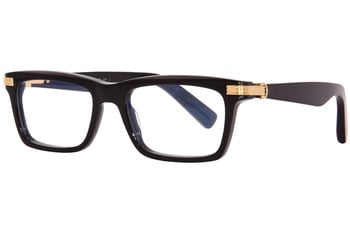 Cartier CT0420O 001 Eyeglasses Black Full Rim Rectangle