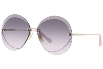 サングラス Chloe SUN GLASS (CH0327S006 56) Chloe Sunglasses CH0031S Franky 004 Orange Crystal Fade Gold