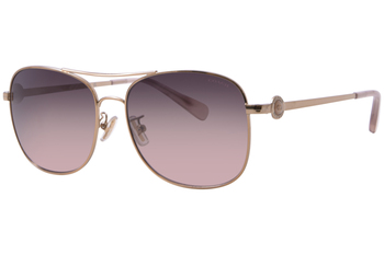 Coach C6177 HC7127 900556 Sunglasses Women's Shiny LightGold