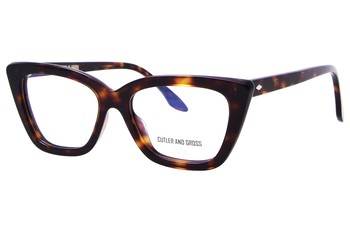 Aura Women's Black/White Round Eyeglasses Online & In-store