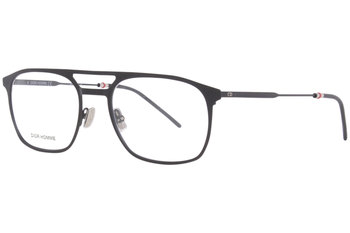 Dior Homme Dior0225 Eyeglasses Men's Full Rim Pilot Optical Frame 54mm