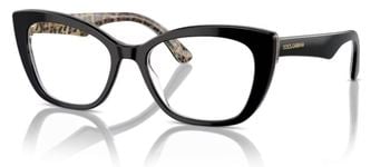Dolce & Gabbana DG3374 501 Eyeglasses Women's Black Full Rim