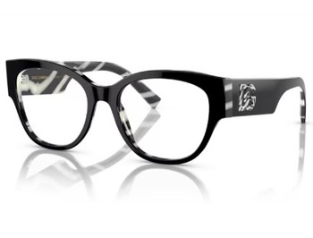 Dolce & Gabbana DG5078 3285 Eyeglasses Women's Bordeaux Full