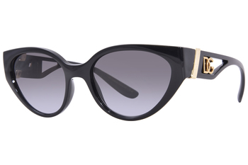 DOLCE & GABBANA キャットアイフレムサンクラス DG6146 5018G Dolce & Gabbana DG6146 501/8G Sunglasses Women's Black/Grey