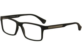 Emporio Armani Men's Eyeglasses EA3038 EA/3038 Full Rim Optical Frame