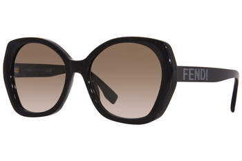 FENDI スクエアフレムメカネ FE50117I01AT55 Fendi Diamonds FE50117I Square Glasses | Fashion Eyewear US