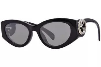 GUCCI GG0544S ブラックサングラス GG0544S 001 Acetate Black by Gucci Eyewear - Sabina