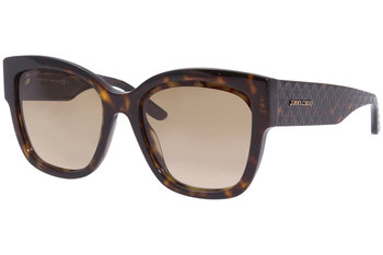 Jimmy Choo ROXIE/S Sunglasses Women's Fashion Square Shades