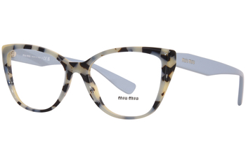 Miu Miu Core Collection MU-04SV Eyeglasses Women's Full Rim Pillow Shape
