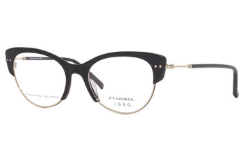 MORELヴィンテージ6000 Morel Eyeglasses Frame Women's 1880 60098M ND10 Black 52-19