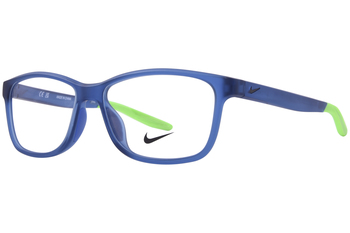 Nike 5048 Eyeglasses Youth Full Rim Rectangle Shape