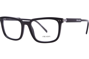 Prada PR 13YV Eyeglasses Men's Full Rim Rectangle Shape