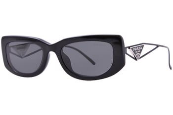 PRADA キャットアイフレムサンクラス PR24XS 1AB5Z1 Prada PR 24XS 1AB5Z1 52 Black Sunglasses
