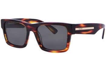 Prada PR 25ZS 16R30F Sunglasses Men's Black Malt Tortoise