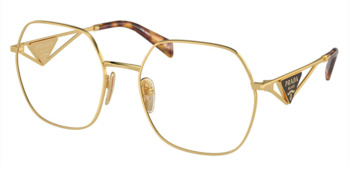 Prada PR 59ZV Eyeglasses Men's Full Rim Round Shape