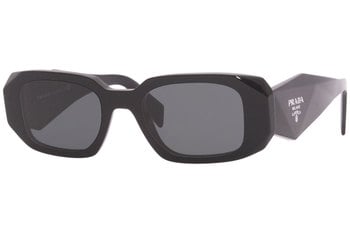 Prada Women's 0PR 17WS Sunglasses, Sage/Black/Dark Grey, One