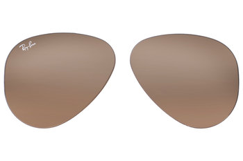 brown pink silver mirror ray ban