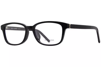 Saint Laurent SL-627 001 Eyeglasses Women's Black Full Rim