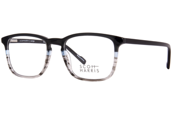 Scott Harris SH-854 Eyeglasses Men's Full Rim Square Shape