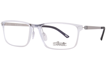 Silhouette Infinity View 2939 Eyeglasses Frame Full Rim Rectangle Shape