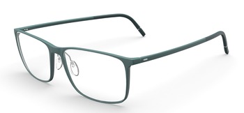 Silhouette Pure-Wave 2955 Eyeglasses Men's Full Rim Rectangle Shape