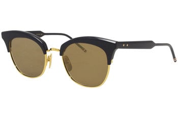 Thom Browne New York TB-507-A-T-BLK-GLD Sunglasses Black-RWB Thom Browne New York TB-507-A-T-BLK-GLD Sunglasses Black-RWB