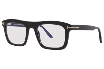 Tom Ford TF5757-B Eyeglasses Men's Full Rim Rectangle Shape