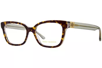 Tory Burch TY2084 1728 Eyeglasses Women's Dark Tortoise Full